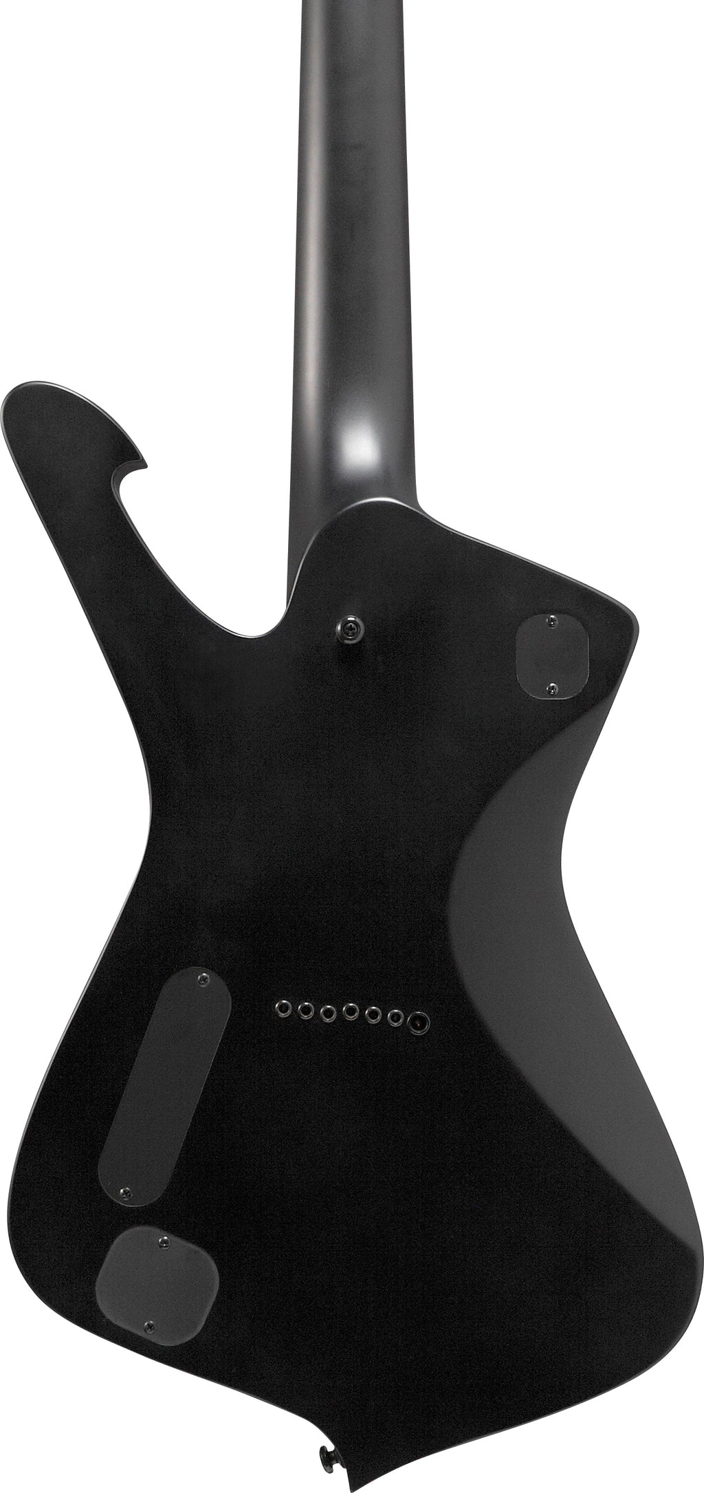 Ibanez Electric Guitar - Iceman Iron Label 7str Electric Guitar w/Bag - Black Flat - ICTB721BKF
