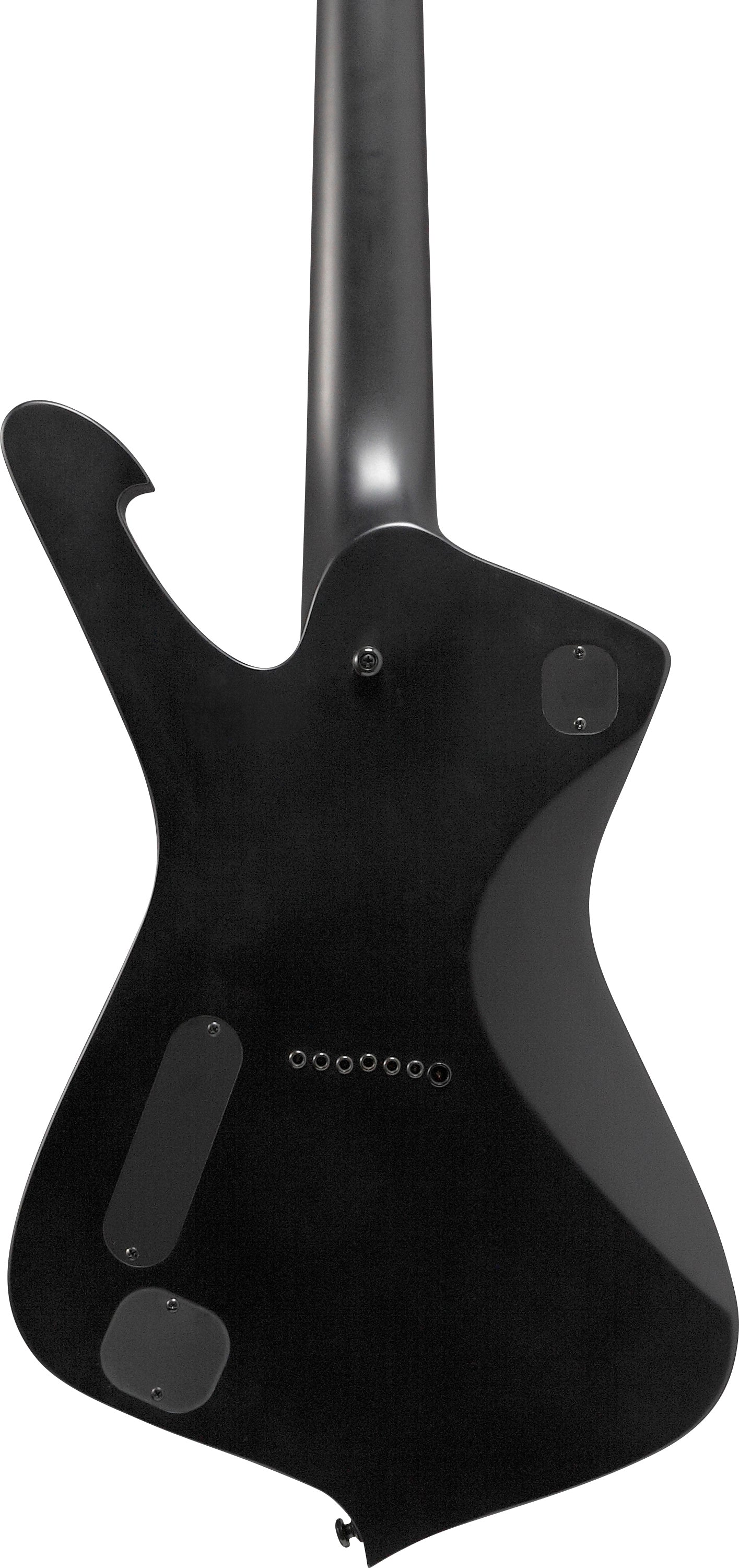 Ibanez Electric Guitar - Iceman Iron Label 7str Electric Guitar w/Bag - Black Flat - ICTB721BKF