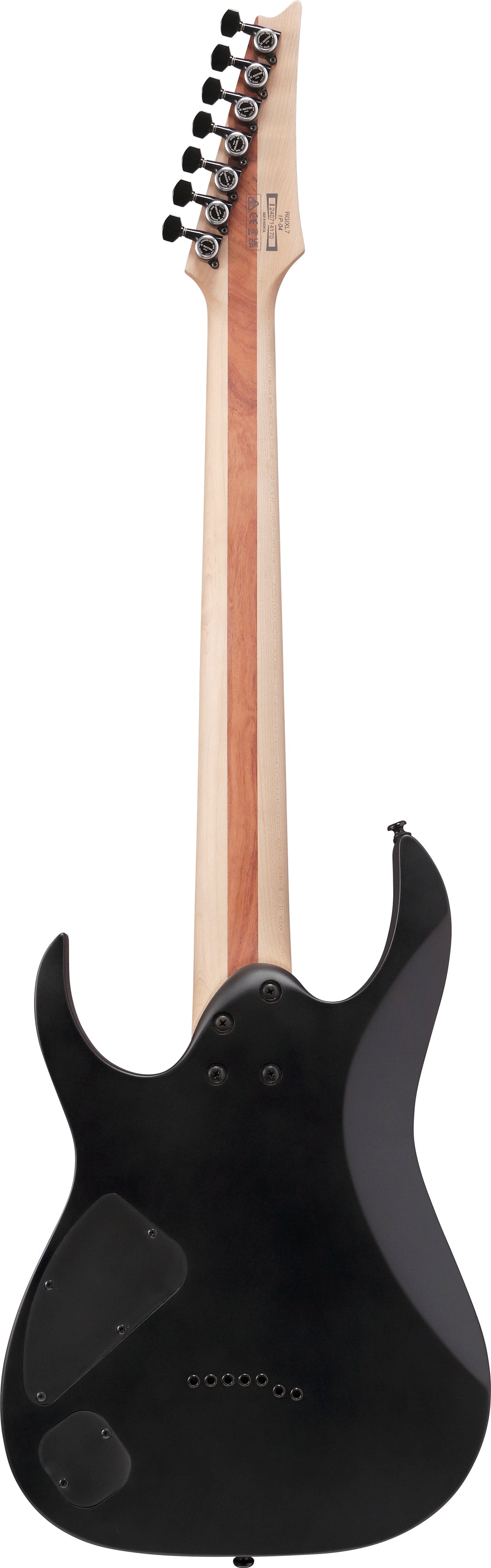 Ibanez Electric Guitar - RG Iron Label 6str Electric Guitar - Black Flat - RGIXL7BKF