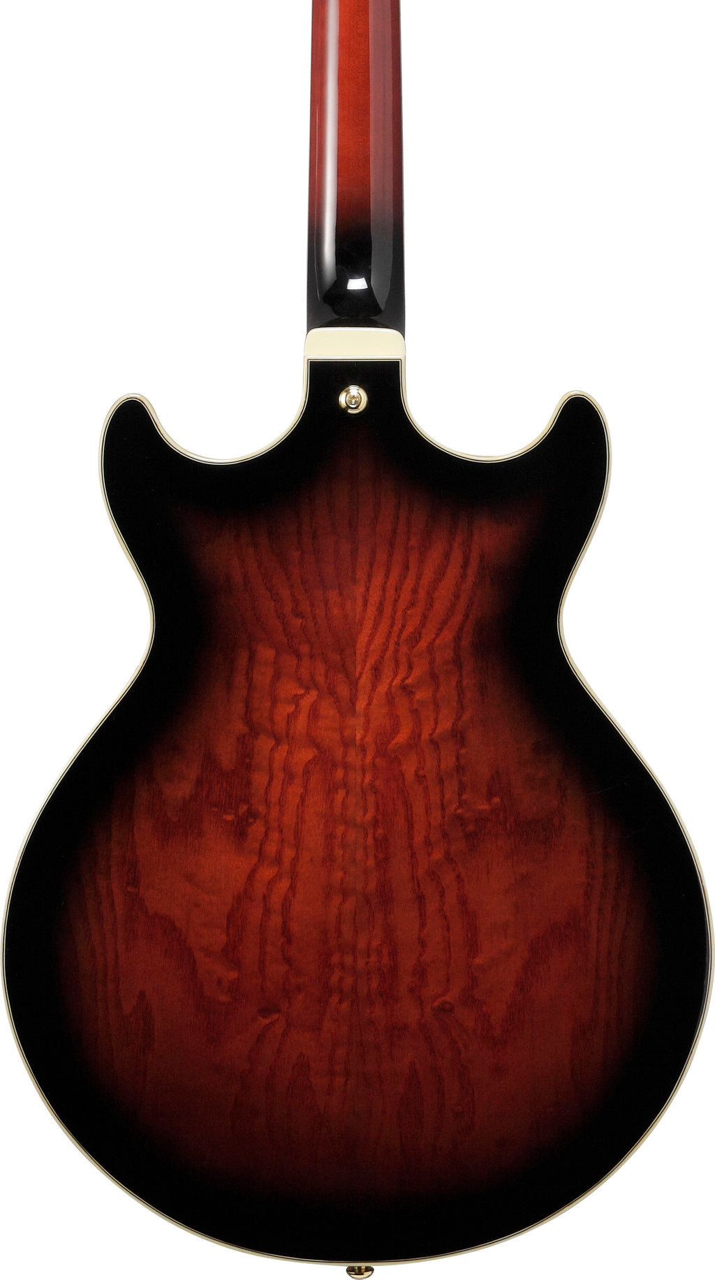Ibanez Electric Guitar - AM Artstar 6str Electric Guitar w/Case - Dark Brown Sunburst - AM153QADBS