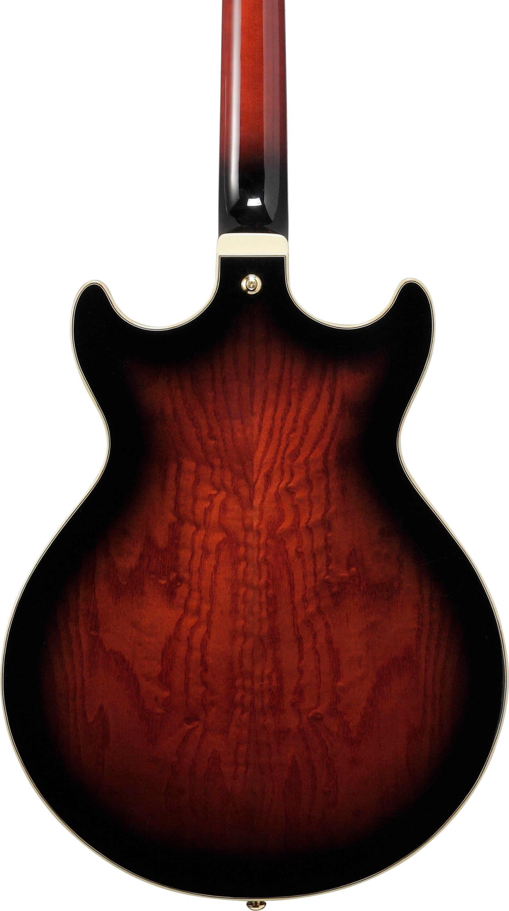 Ibanez Electric Guitar - AM Artstar 6str Electric Guitar w/Case - Dark Brown Sunburst - AM153QADBS