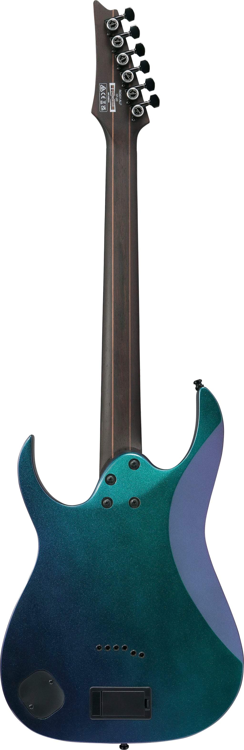 Ibanez Electric Guitar - RG 6str Electric Guitar - Blue Chameleon - RG631ALFBCM