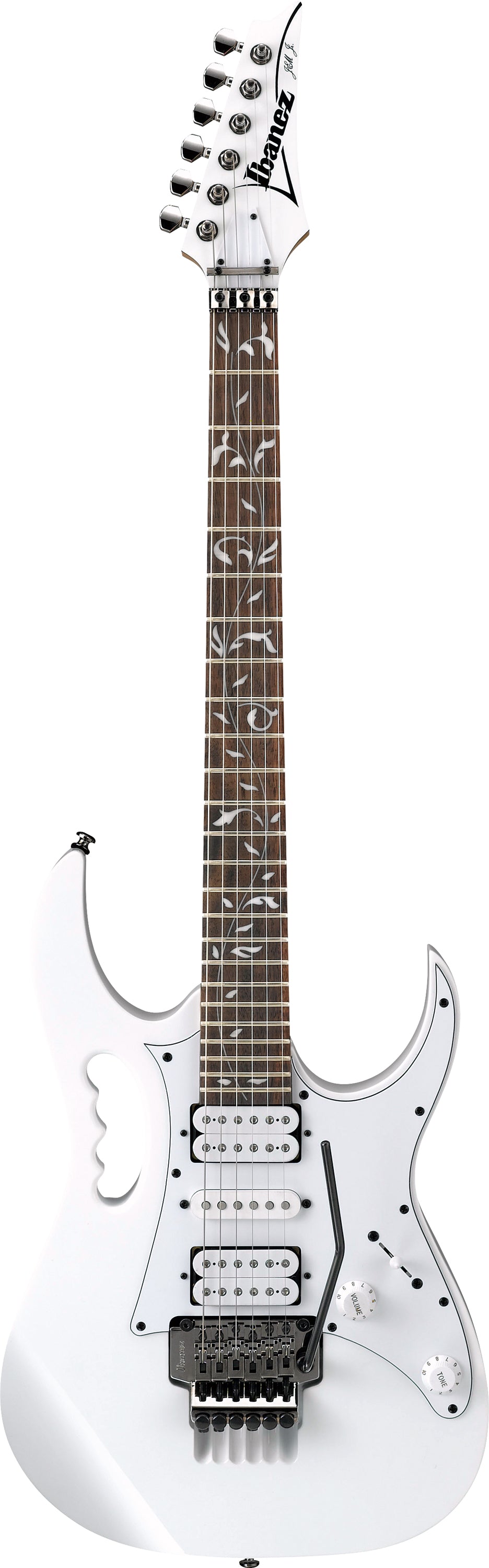 Ibanez Electric Guitar - Steve Vai Signature 6str Electric Guitar - White - JEMJRWH
