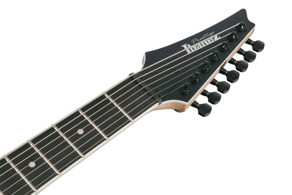 Ibanez Electric Guitar - RG Prestige 7str Electric Guitar w/Case - Weathered Black - RGR752AHBFWK