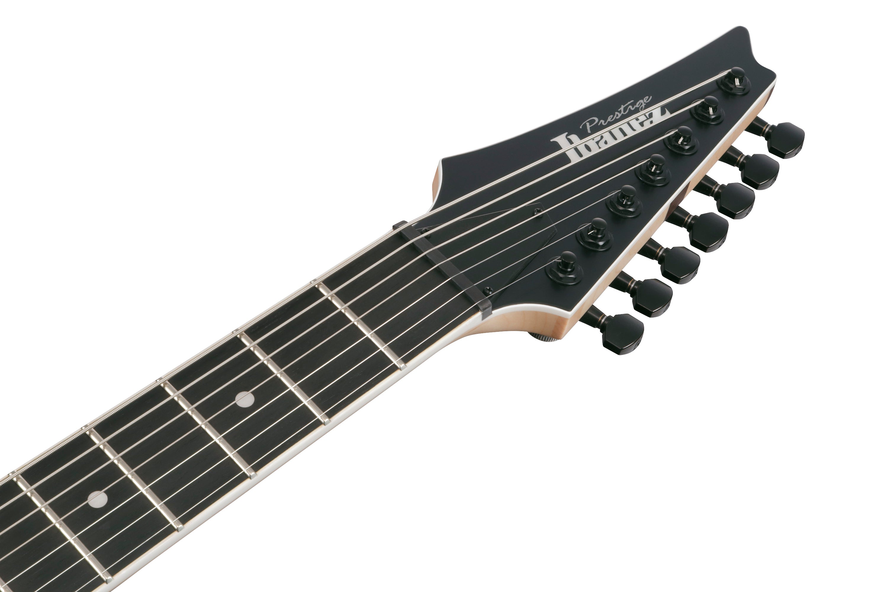Ibanez Electric Guitar - RG Prestige 7str Electric Guitar w/Case - Weathered Black - RGR752AHBFWK