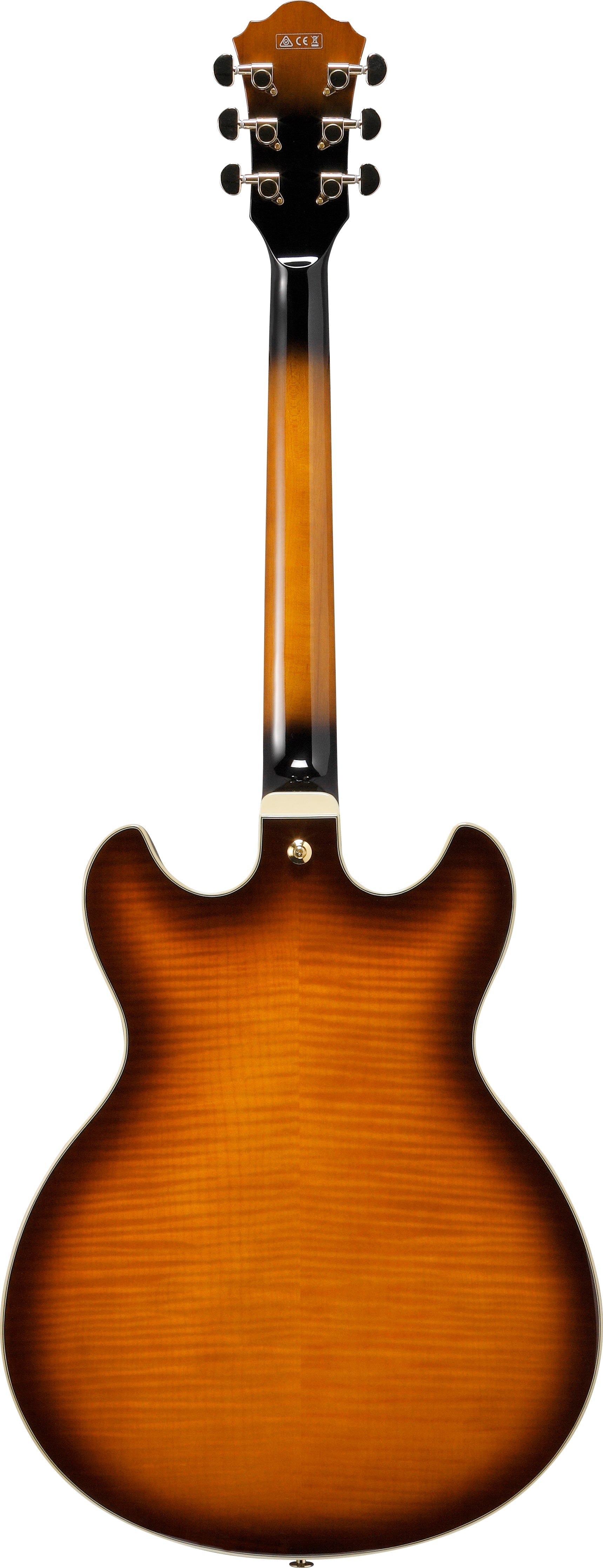 Ibanez Electric Guitar - AS Artcore Expressionist 6str Electric Guitar - Violin Sunburst - AS93FMVLS