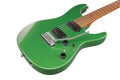 Ibanez Electric Guitar - AZ Prestige 6str Electric Guitar w/Case - Apple Green Metallic - AZ2402AGM