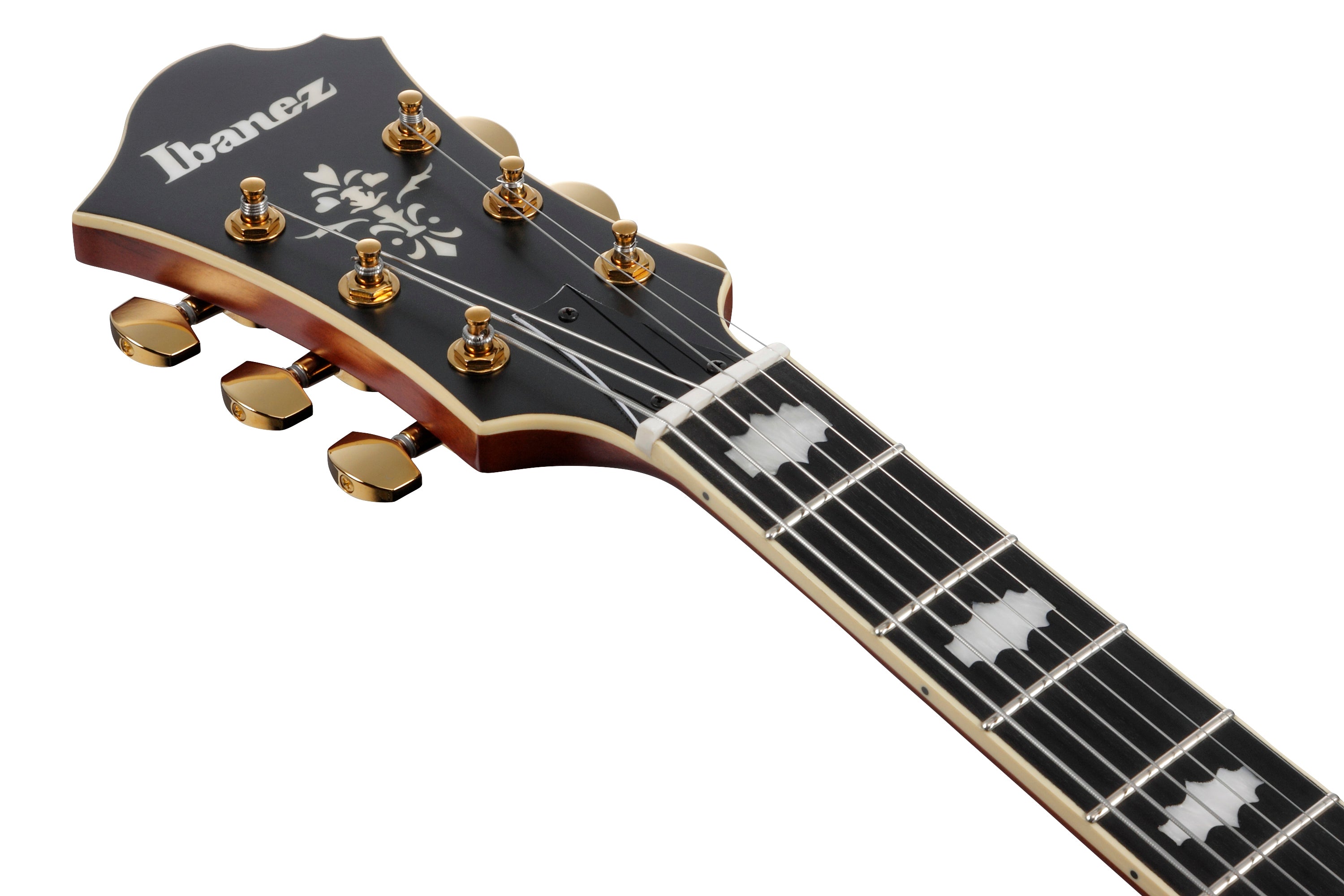 Ibanez Electric Guitar - Pat Metheny Signature 6str Electric Guitar w/Case - Natural Amber Low Gloss - PM3CNAL