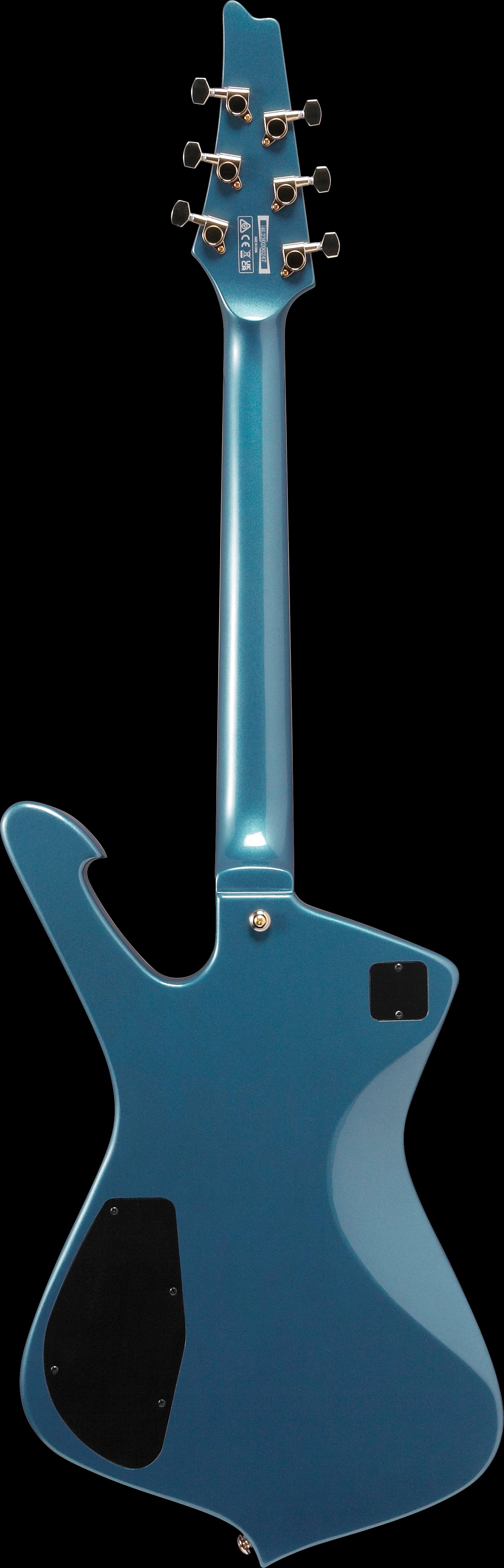Ibanez Electric Guitar - Iceman 6str Electric Guitar w/Bag - Antique Blue Metallic - IC420ABM