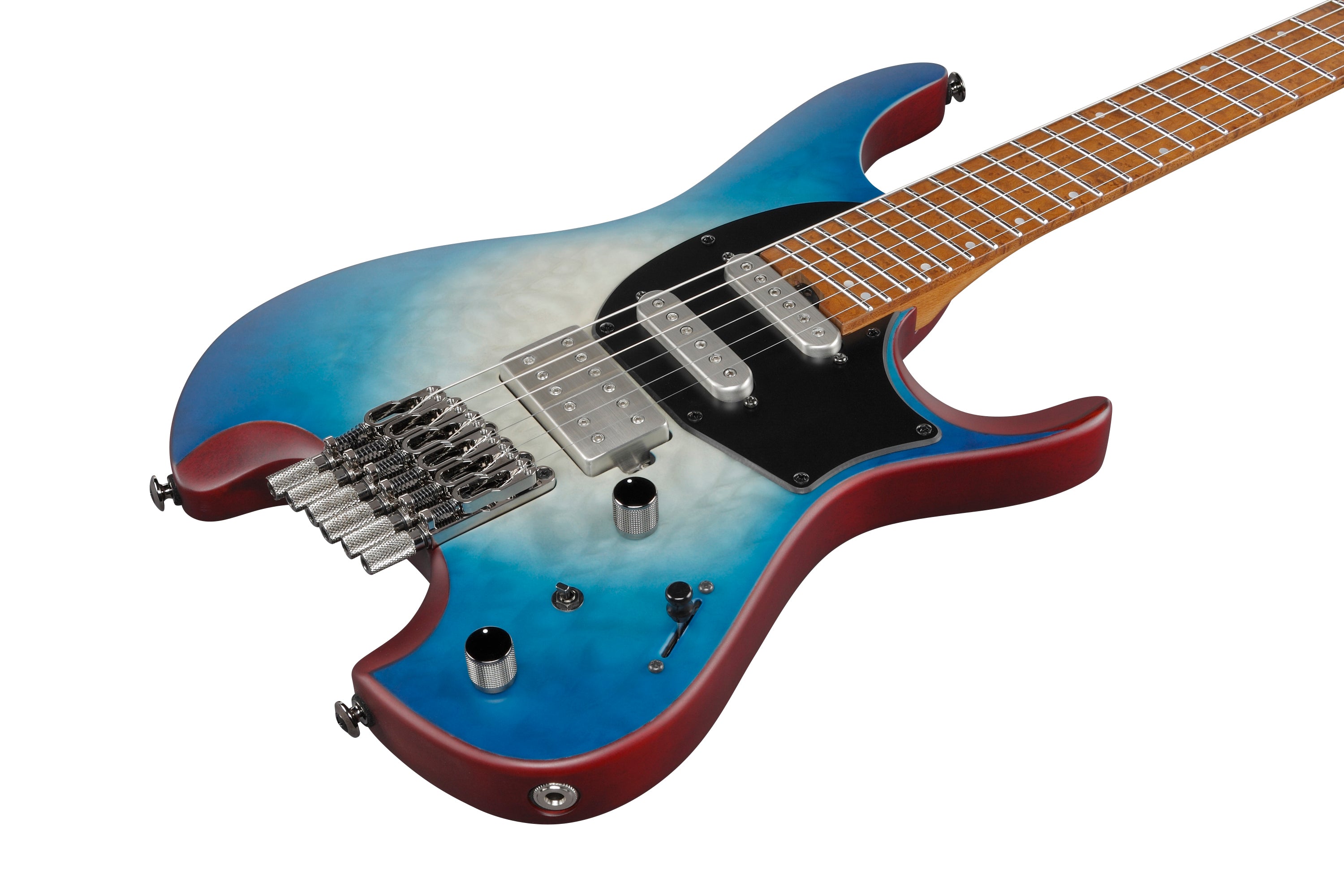 Ibanez Electric Guitar - Q Standard 6str Electric Guitar - Blue Sphere Burst Flat - QX54QMBSM