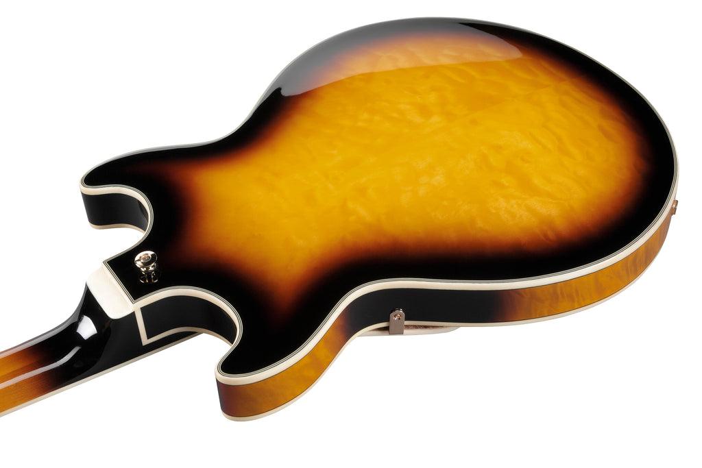 Ibanez Electric Guitar - AM Artcore Expressionist 6str Electric Guitar - Antique Yellow Sunburst - AM93QMAYS