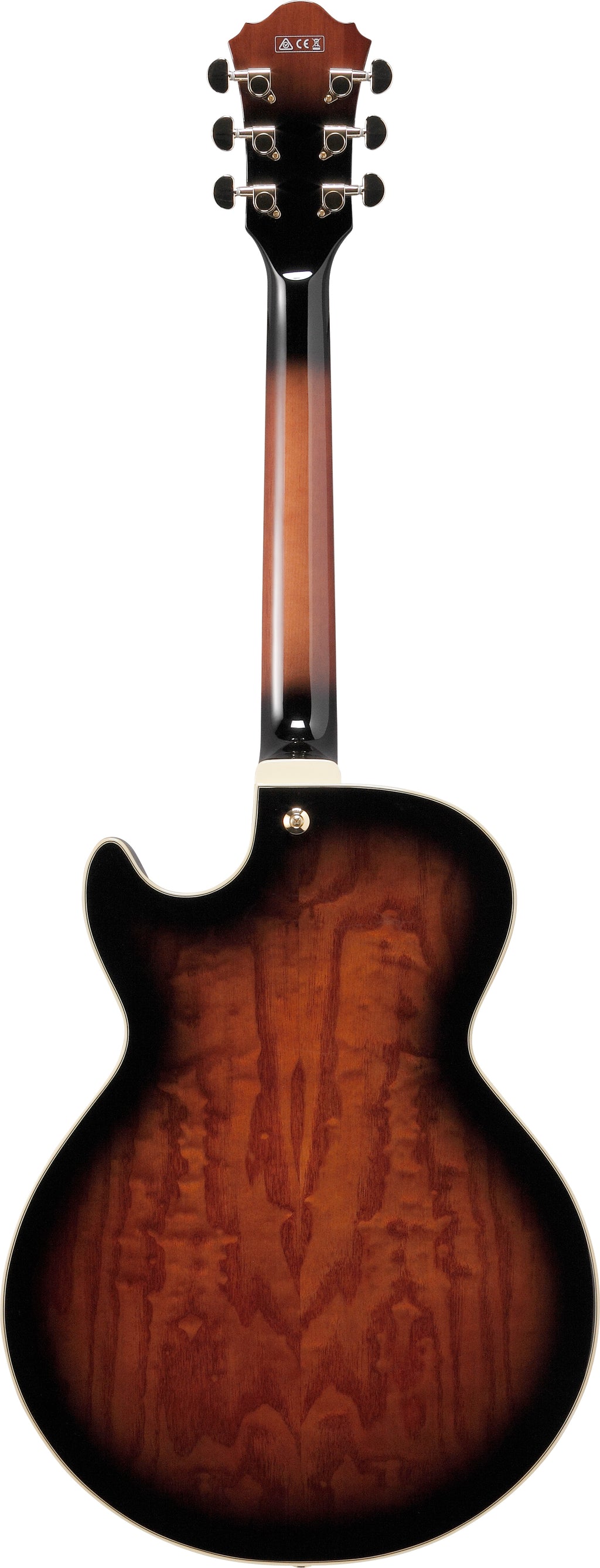 Ibanez Electric Guitar - AG Artcore Expressionist 6str Electric Guitar - Dark Brown Sunburst - AG95QADBS