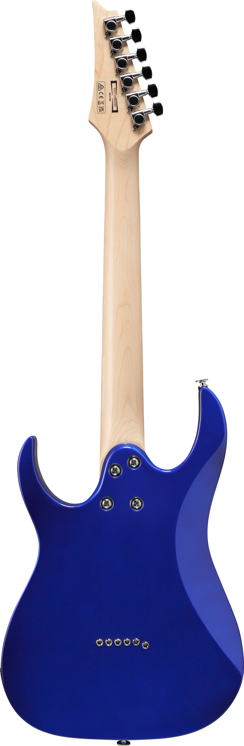 Ibanez Electric Guitar - GIO RG miKro 6str Electric Guitar - Jewel Blue - GRGM21MJB
