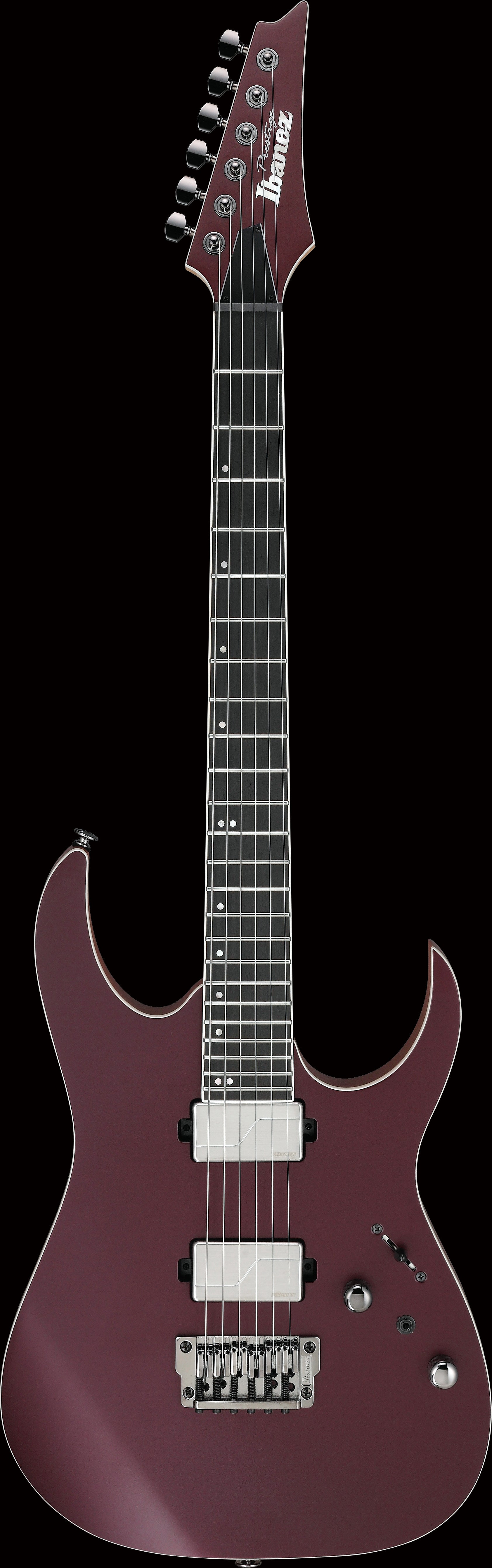 Ibanez Electric Guitar - RG Prestige 6str Electric Guitar w/Case - Burgundy Metallic Flat - RG5121BCF