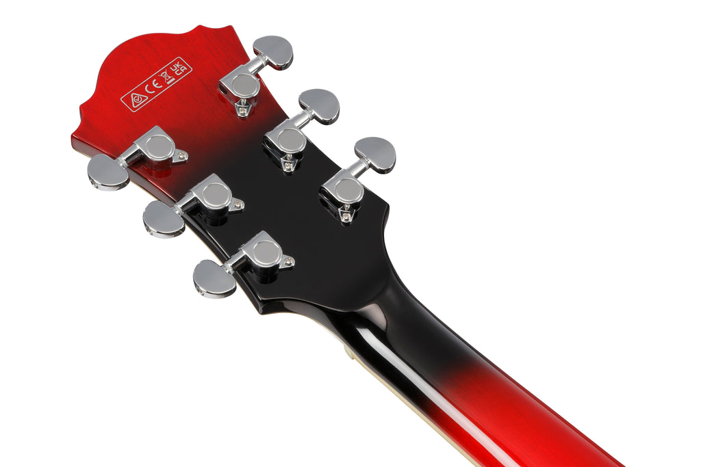 Ibanez Electric Guitar - AF Artcore 6str Electric Guitar  - Transparent Red Sunburst - AF75TRS