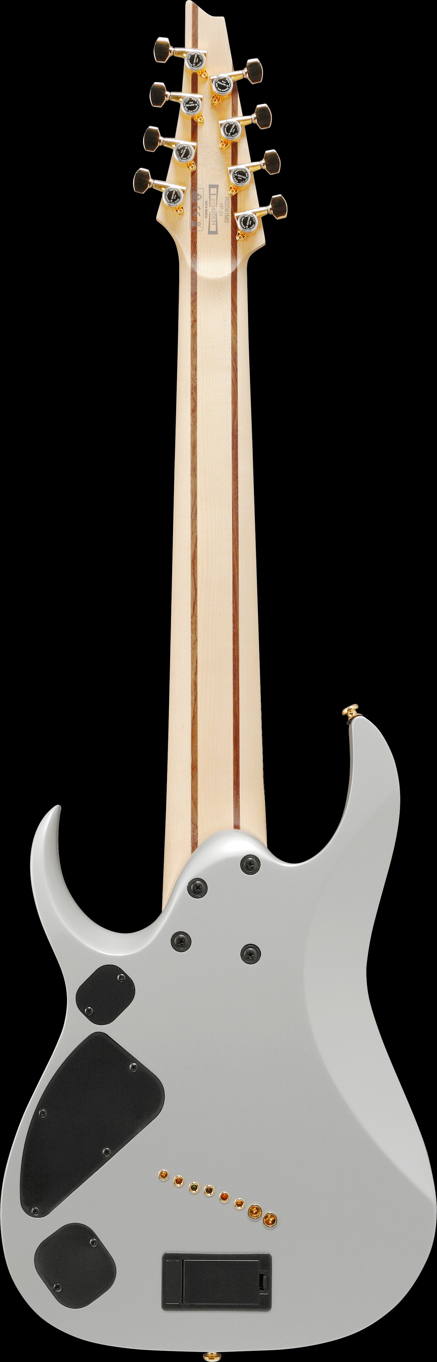 Ibanez Electric Guitar - RGD Axe Desing Lab Multi-scale 8str Electric Guitar - Classic Silver Matte - RGDMS8CSM