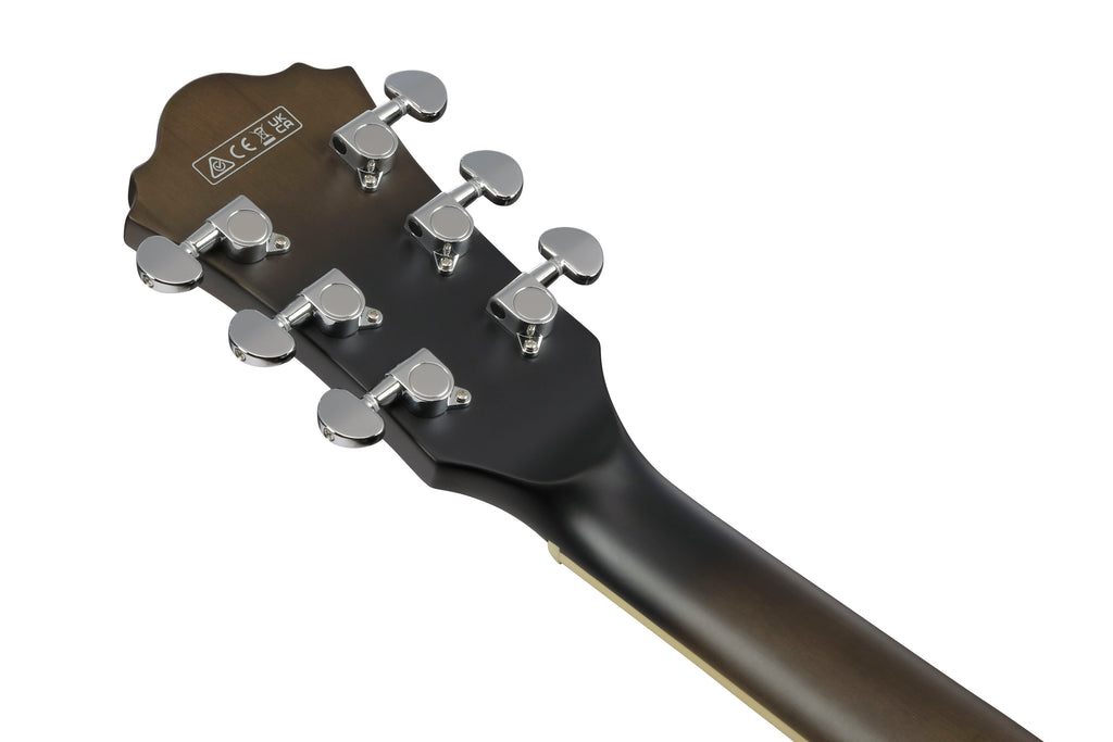 Ibanez Electric Guitar - AS Artcore 6str Electric Guitar  - Transparent Black Flat - AS53TKF