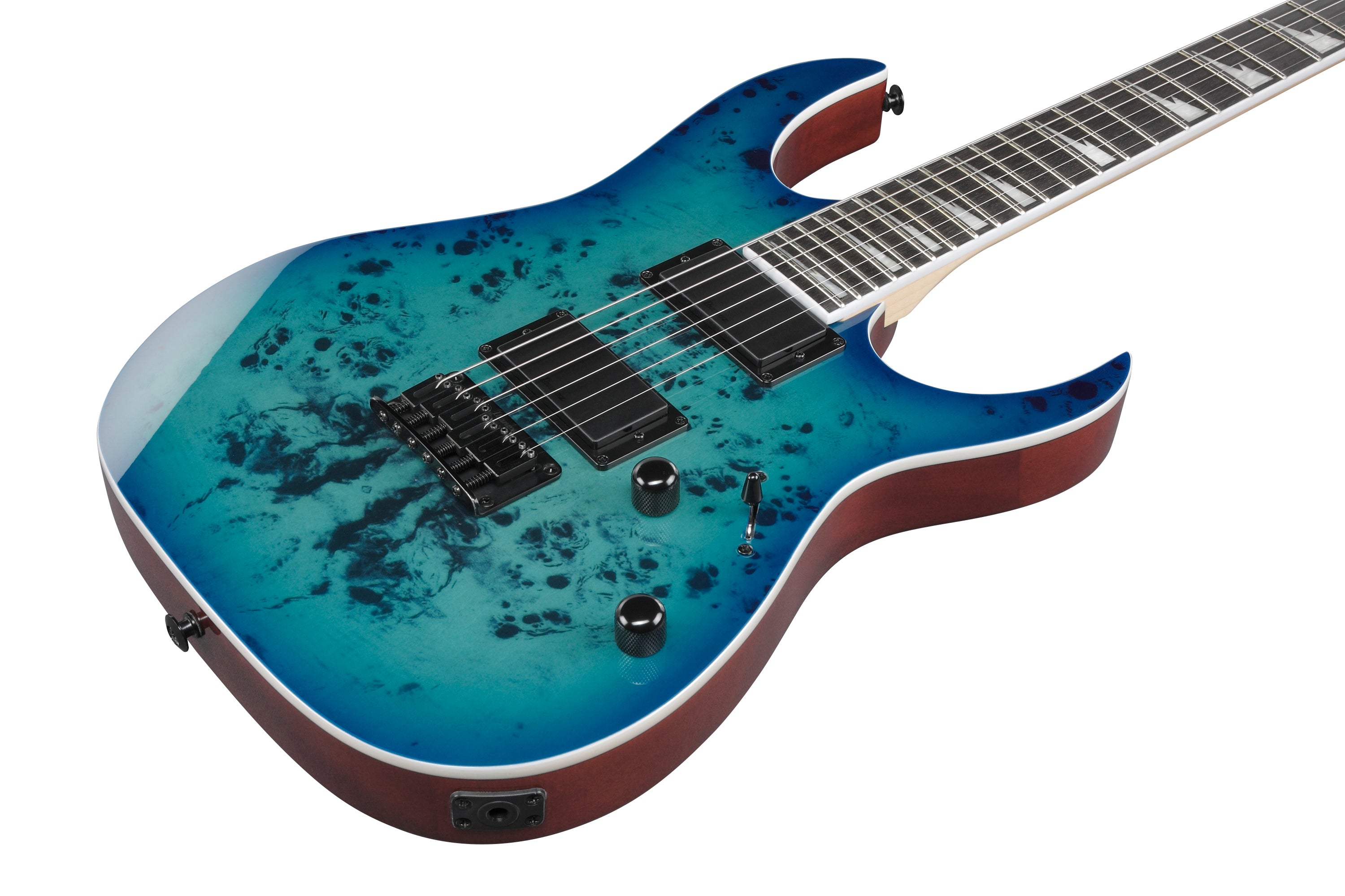 Ibanez Electric Guitar - GIO RG 6str Electric Guitar - Aqua Blue - GRGR221PAAQB