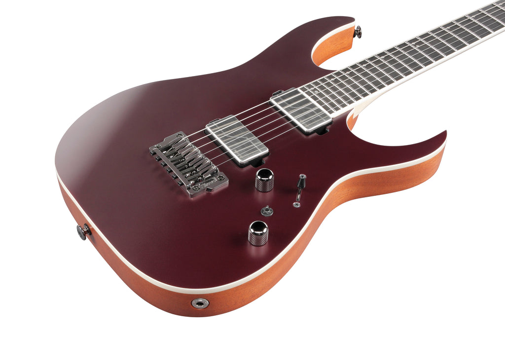 Ibanez Electric Guitar - RG Prestige 6str Electric Guitar w/Case - Burgundy Metallic Flat - RG5121BCF