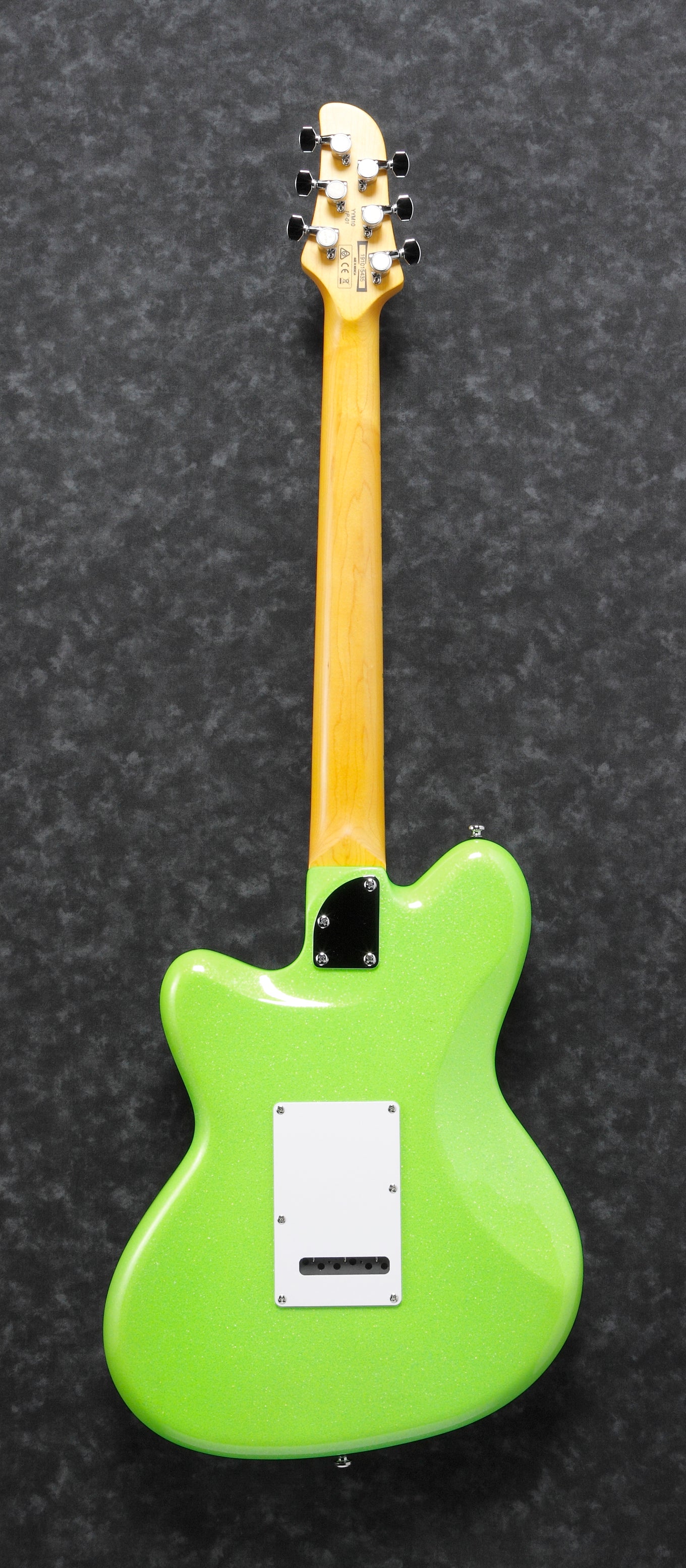 Ibanez Electric Guitar - Yvette Young Signature 6str Electric Guitar - Slime Green Sparkle - YY10SGS