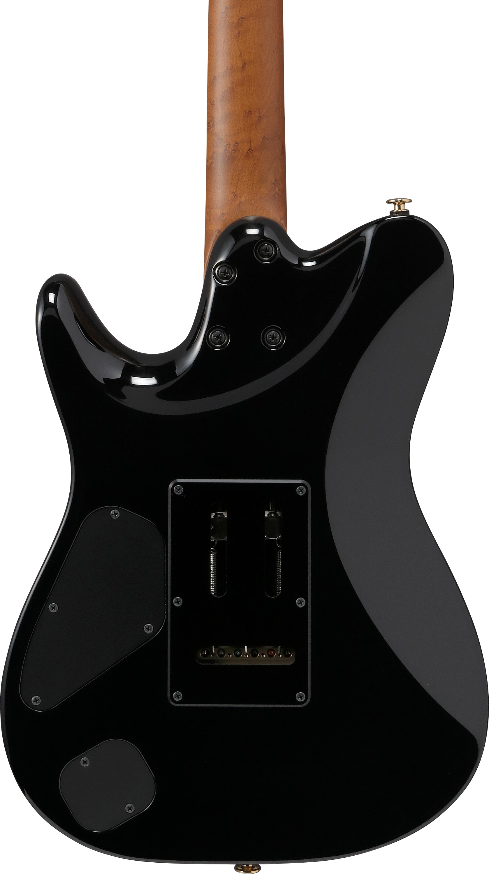Ibanez Electric Guitar - Lari Basilio Signature 6str Electric Guitar w/Case - Black - LB1BK