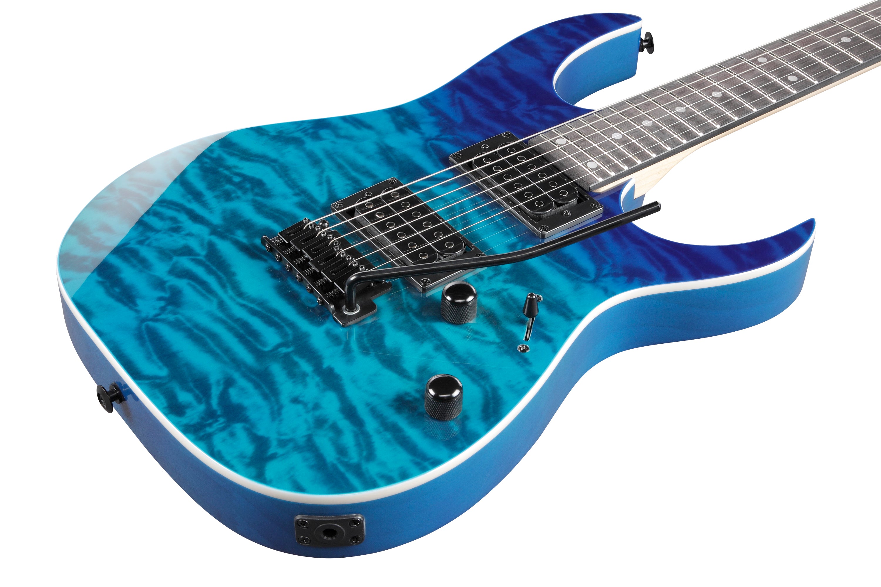 Ibanez Electric Guitar - GIO RG 6str Electric Guitar - Blue Gradation - GRG120QASPBGD