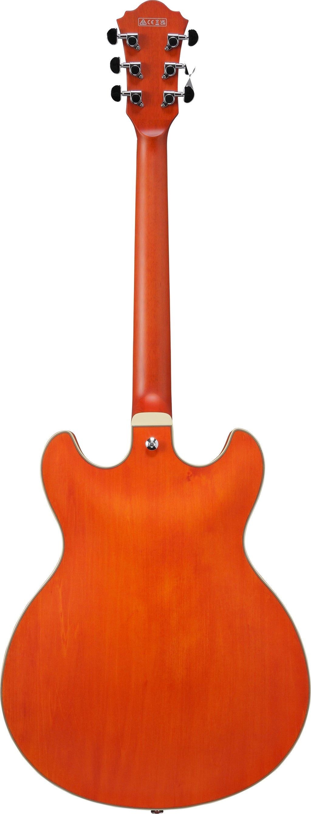 Ibanez Electric Guitar - AS Artcore 6str Electric Guitar  - Transparent Tangerine Flat - AS73TTF