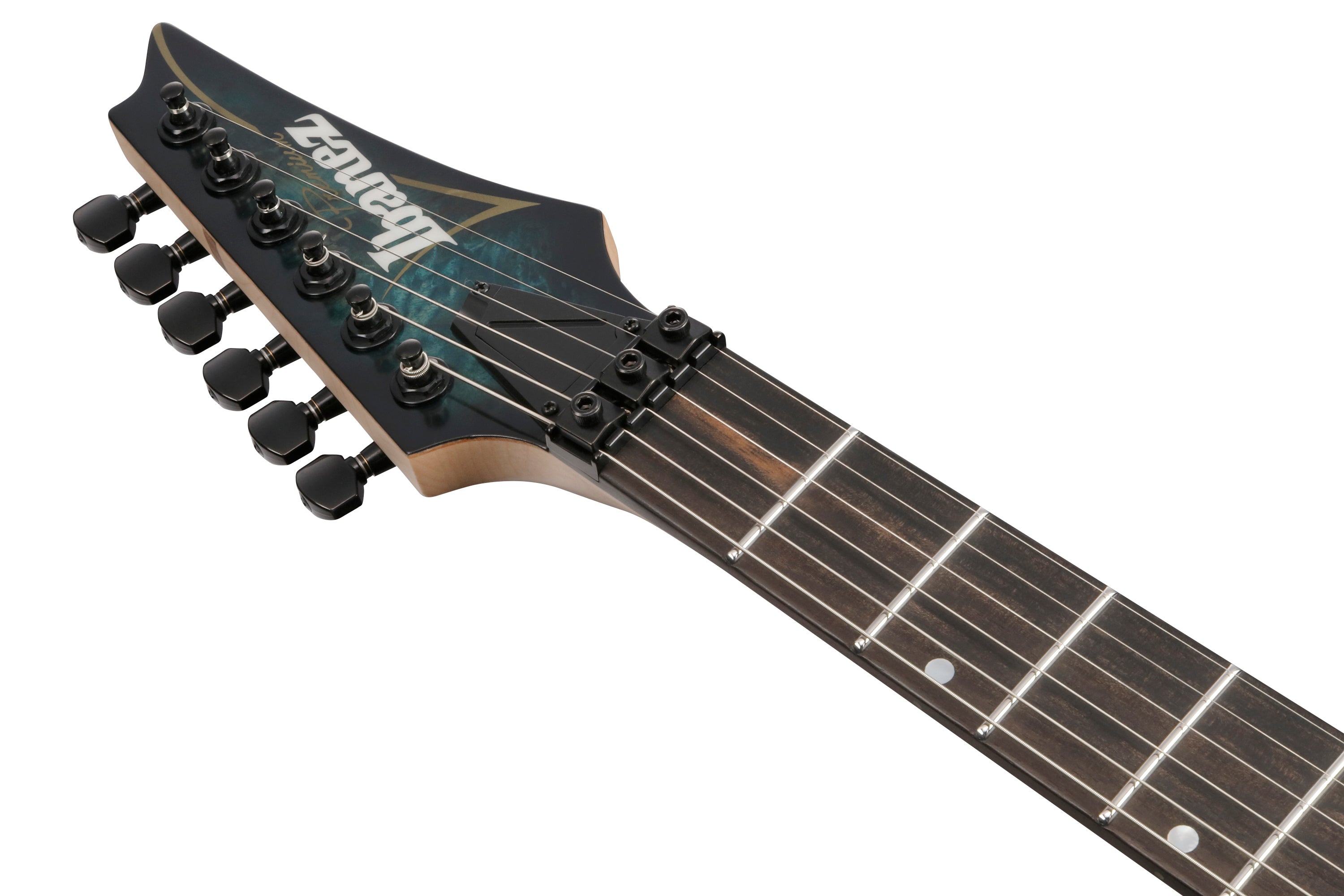Ibanez Electric Guitar - RGA Premium 6str Electric Guitar w/ Bag - Cosmic Blue Burst Low Gloss - RGA20P1PBCUL