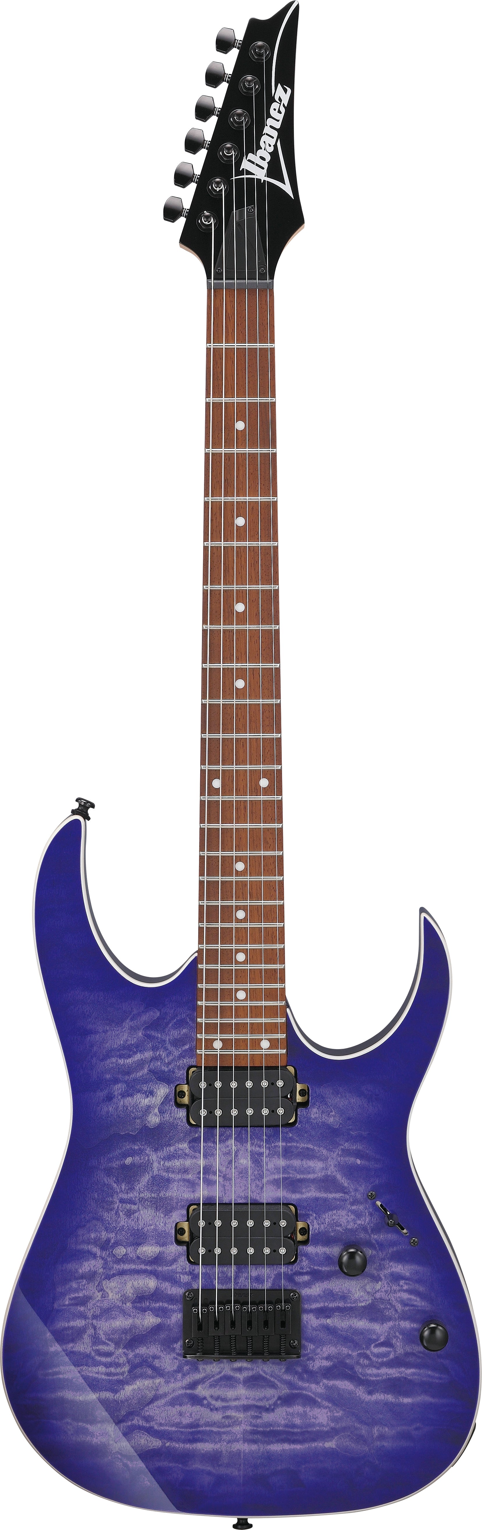 Ibanez Electric Guitar - RG Standard 6str Electric Guitar - Cerulean Blue Burst - RG421QMCBB