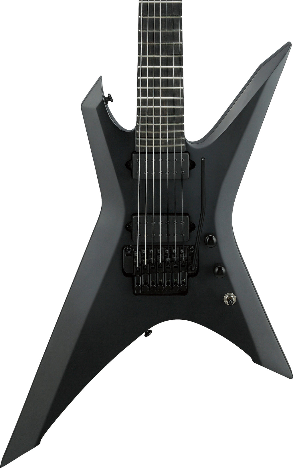 Ibanez Electric Guitar - Xiphos Iron Label 7str Electric Guitar w/Bag - Black Flat - XPTB720BKF