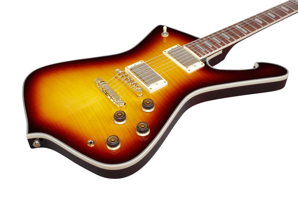 Ibanez Electric Guitar - Iceman 6str Electric Guitar w/Bag - Violin Sunburst - IC420FMVLS