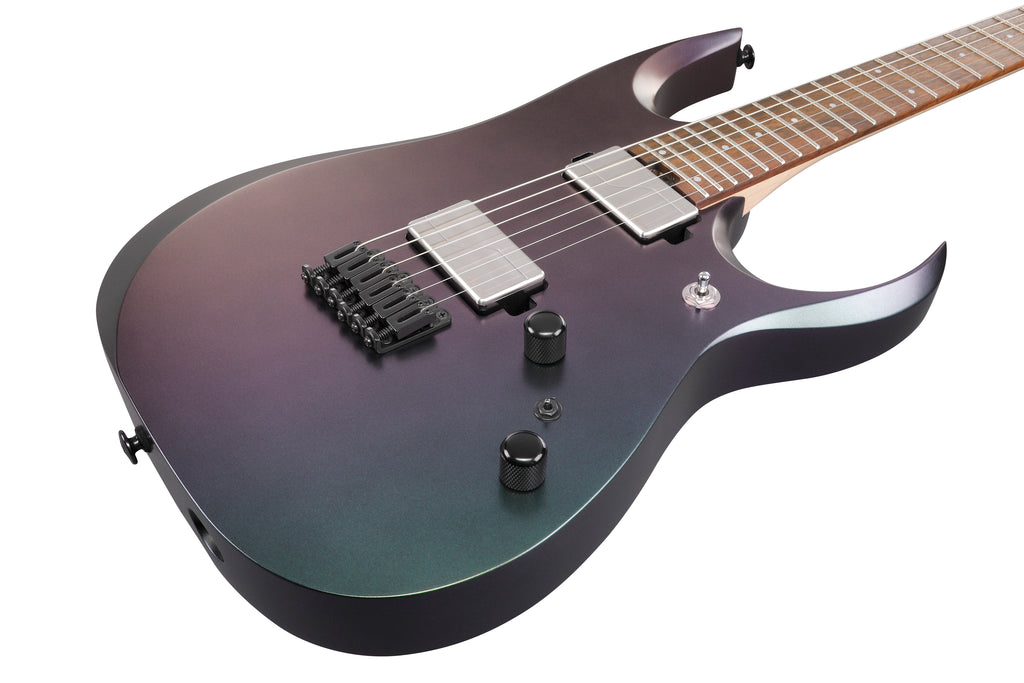 Ibanez Electric Guitar - RGD Prestige 6str Electric Guitar w/Case - Polar Lights Flat - RGD3121PRF
