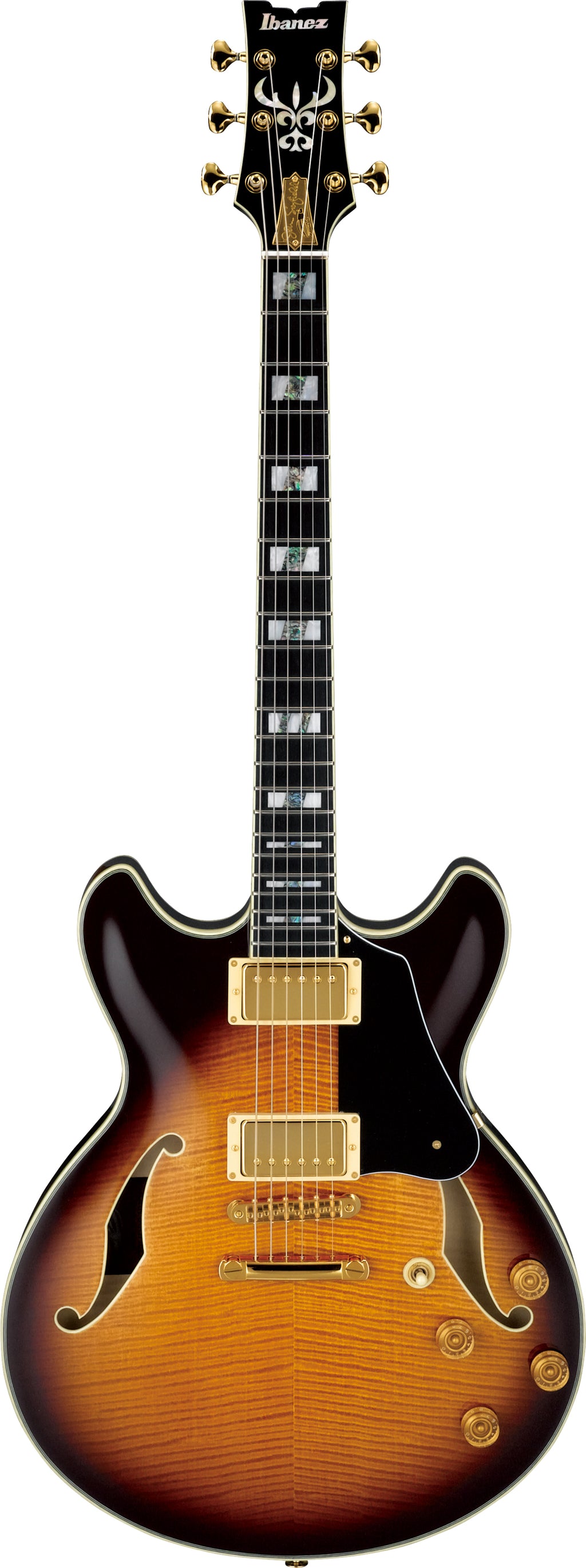 Ibanez Electric Guitar - John Scofield Signature  6str Electric Guitar w/Case - Vintage Sunburst - JSM100VT