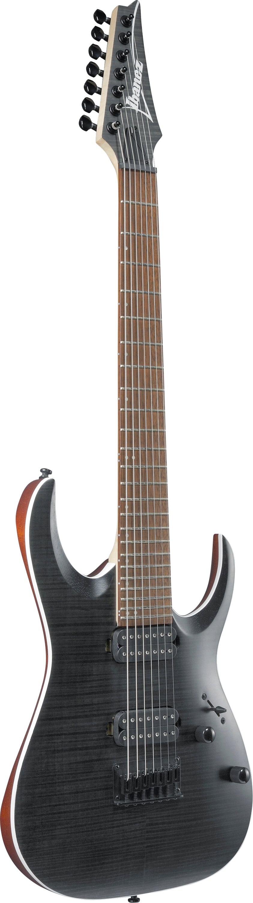 Ibanez Electric Guitar - RGA Standard 7str Electric Guitar - Transparent Gray Flat - RGA742FMTGF