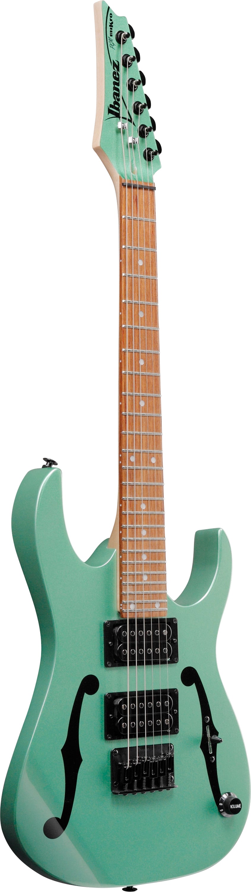 Ibanez Electric Guitar - Paul Gilbert Signature 6str Electric Guitar (22.2" scale) - Metallic Light Green - PGMM21MGN
