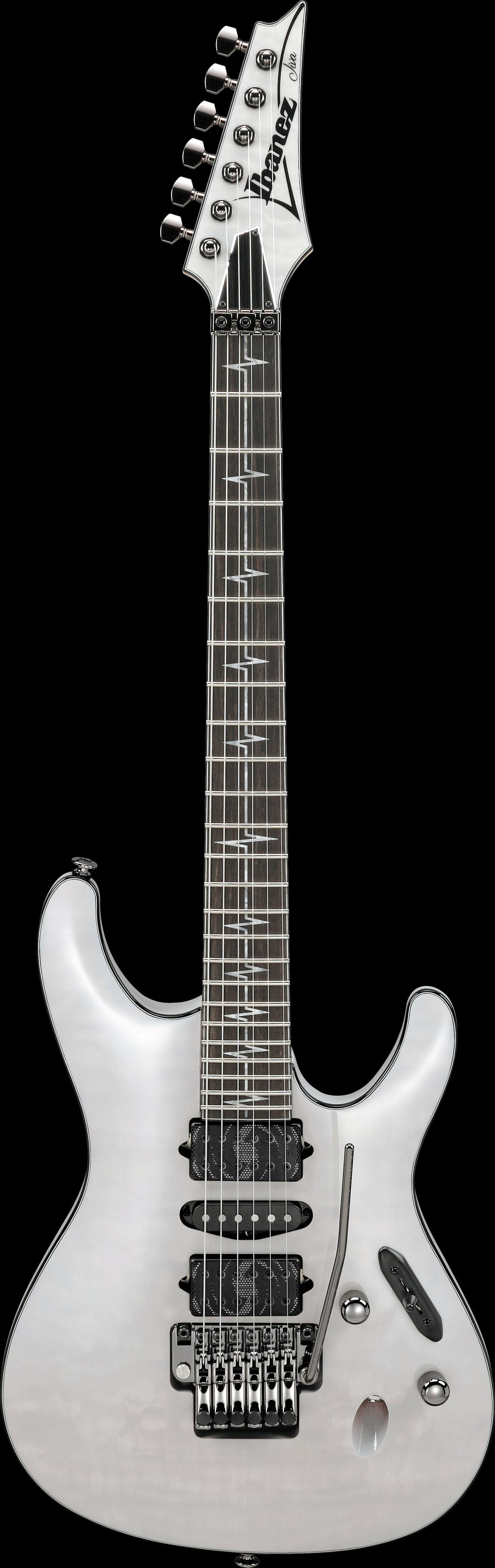 Ibanez Electric Guitar - Nita Strauss Signature 6str Electric Guitar w/Bag - Ghost - JIVAX2GH