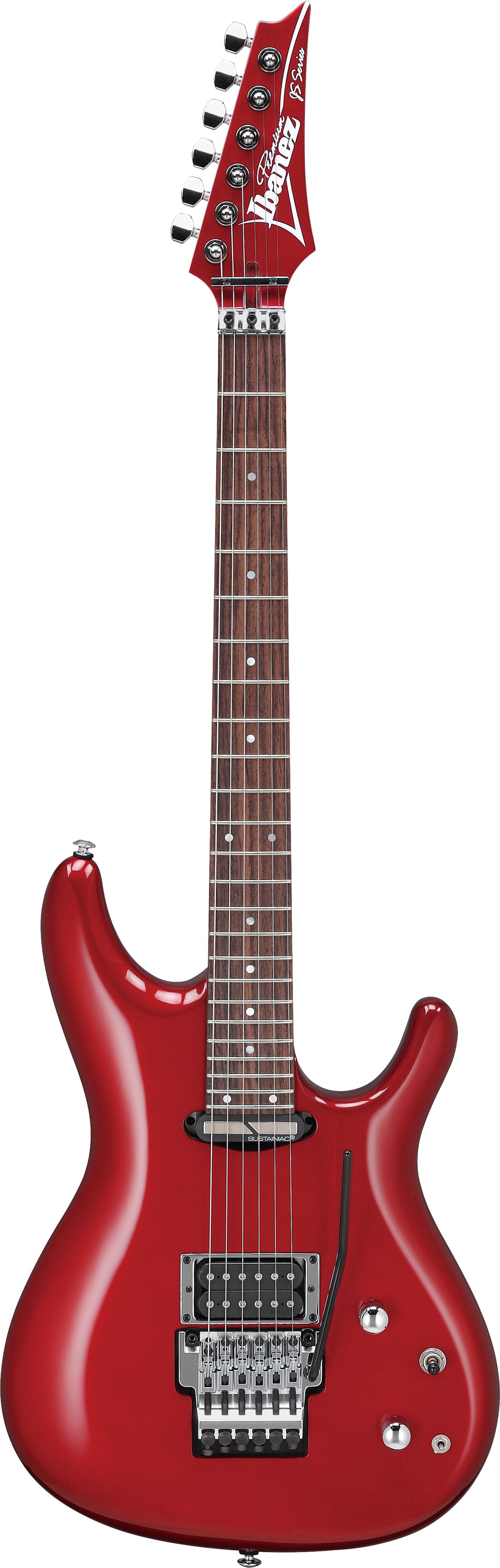 Ibanez Electric Guitar - Joe Satriani Signature 6str Electric Guitar w/Bag - Candy Apple - JS240PSCA