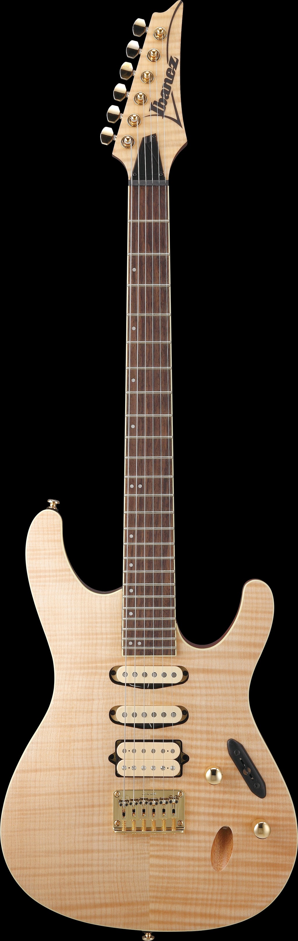 Ibanez Electric Guitar - S Standard 6str Electric Guitar  - Natural Flat - SEW761FMNTF