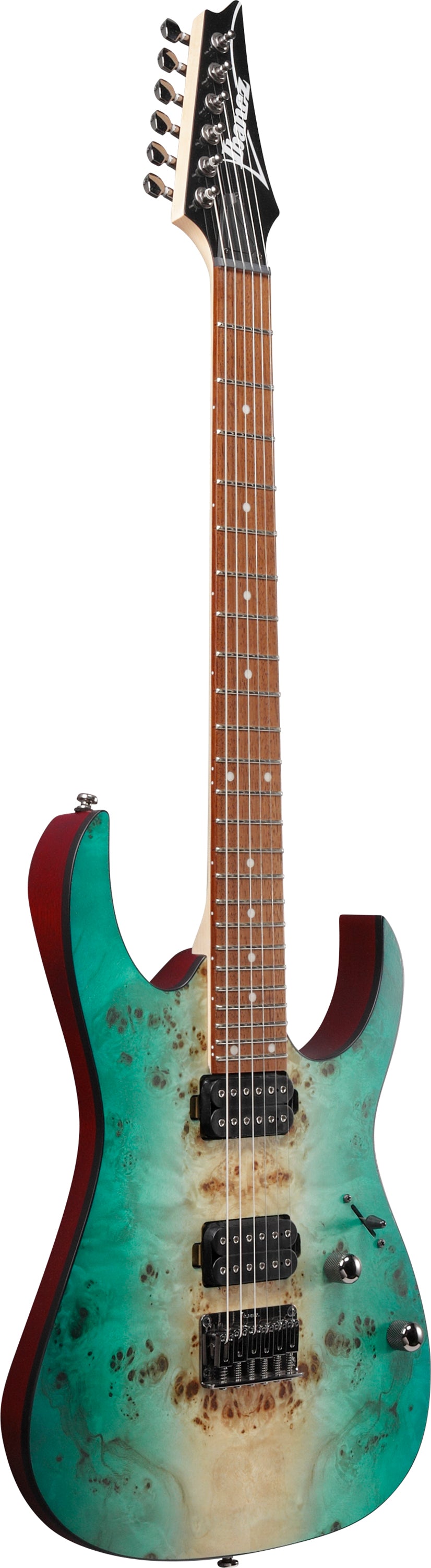 Ibanez Electric Guitar - RG Standard 6str Electric Guitar - Caribbean Shoreline Flat - RG421PBCHF