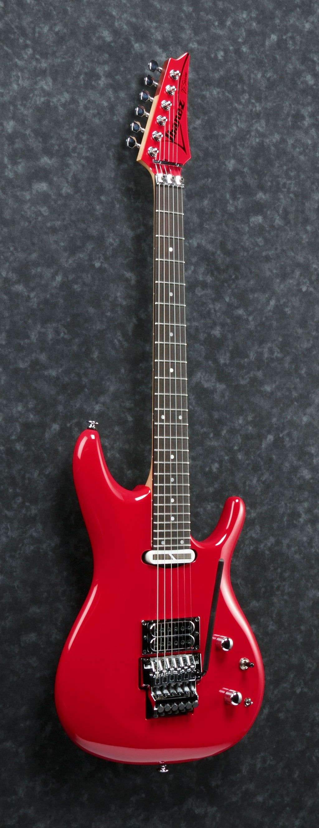 Ibanez Electric Guitar - Joe Satriani Signature 6str Electric Guitar w/Case - Muscle Car Red - JS2480MCR
