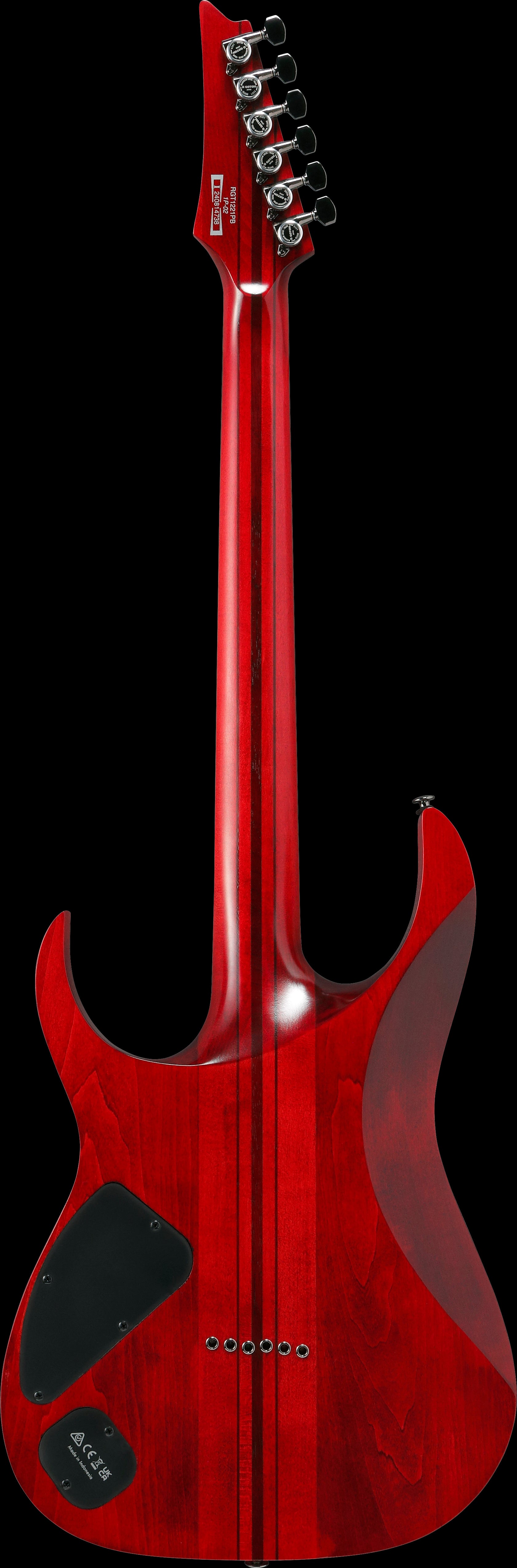 Ibanez Electric Guitar - RG Premium 6str Electric Guitar - Stained Wine Red Low Gloss - RGT1221PBSWL
