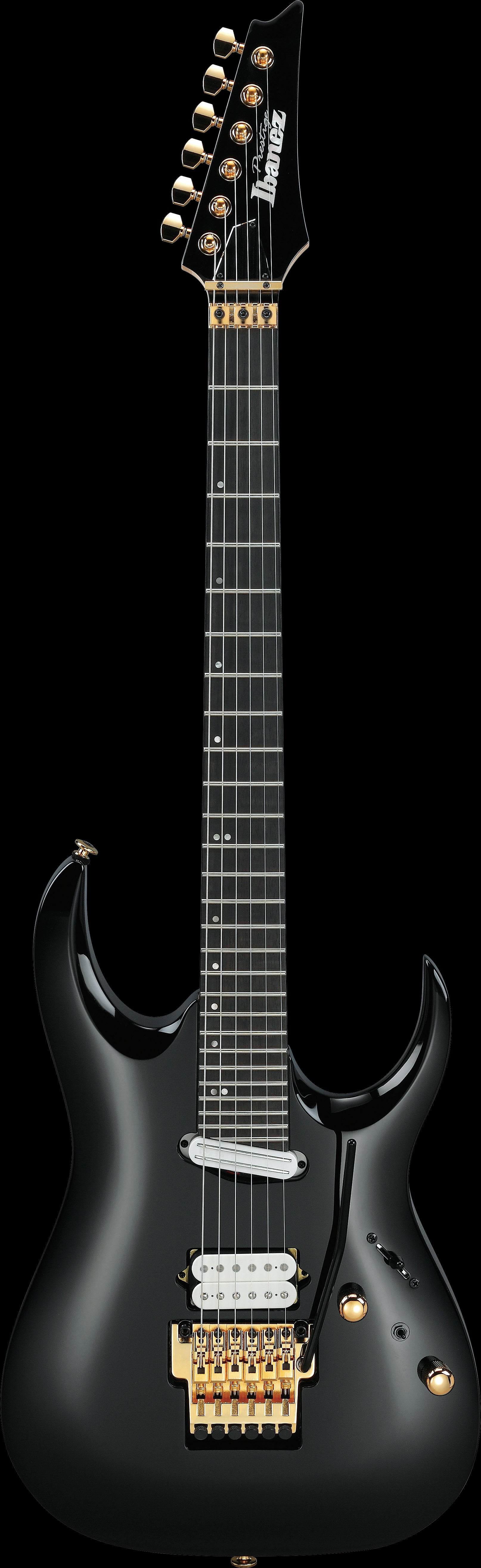 Ibanez Electric Guitar - RGA Prestige 6str Electric Guitar w/Case - Black - RGA622XHBK