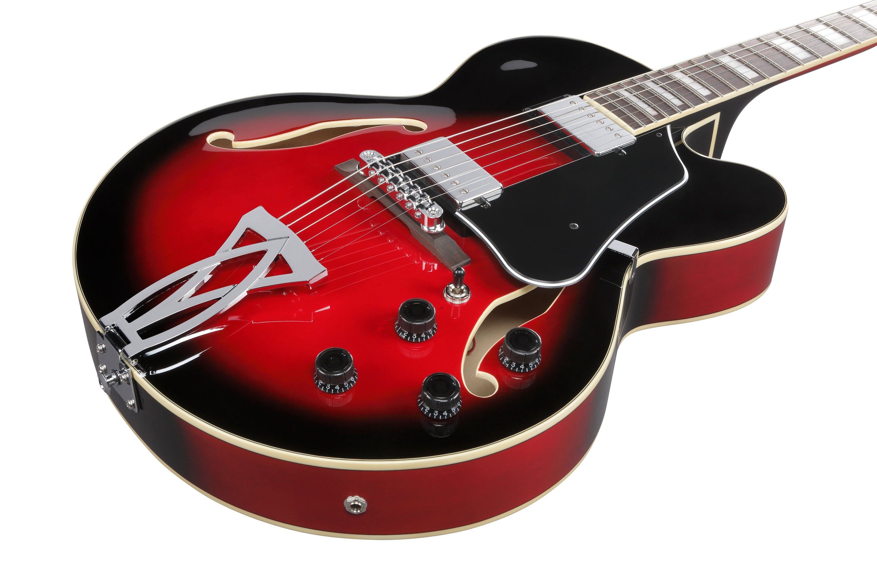 Ibanez Electric Guitar - AF Artcore 6str Electric Guitar  - Transparent Red Sunburst - AF75TRS