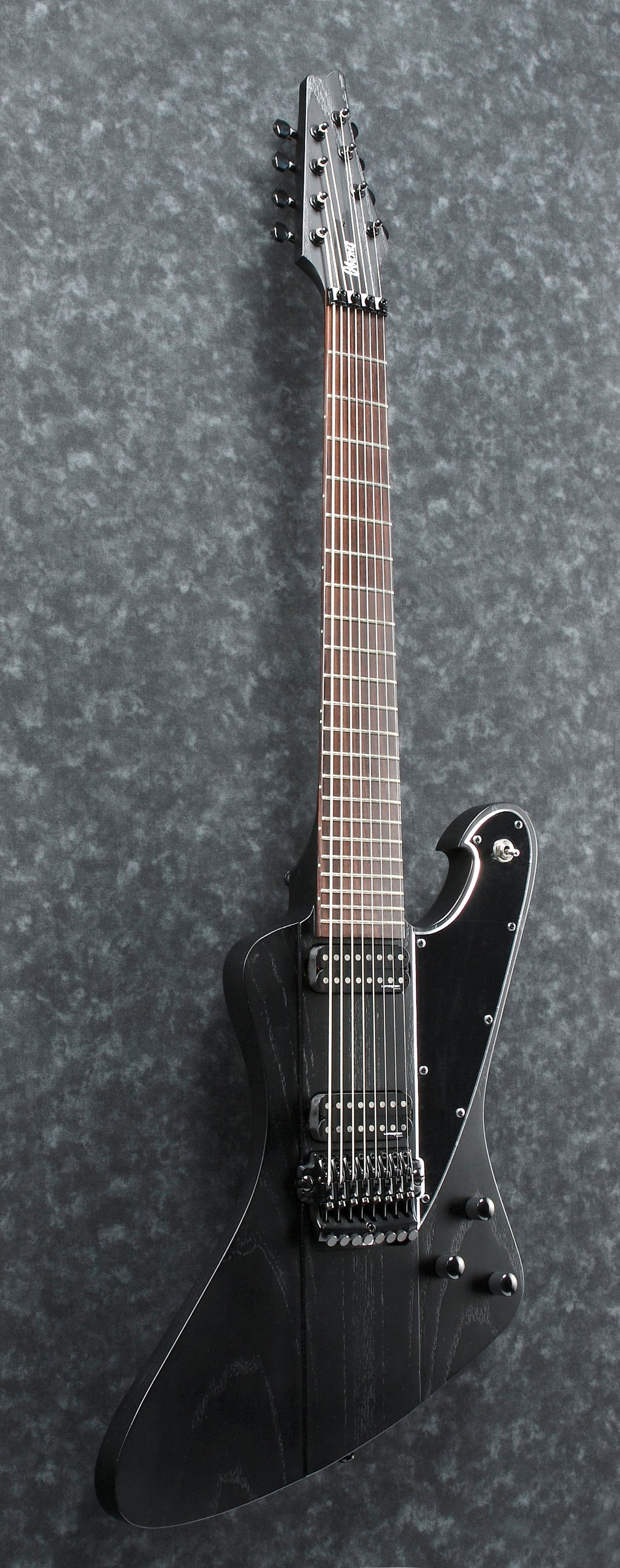 Ibanez Electric Guitar - Fredrik Thordendal Signature  8str Electric Guitar w/Case - Weathered Black - FTM33WK
