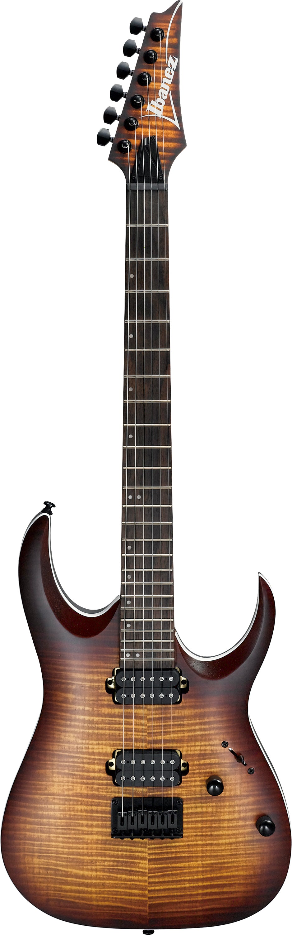 Ibanez Electric Guitar - RGA Standard 6str Electric Guitar - Dragon Eye Burst Flat - RGA42FMDEF