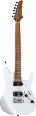 Ibanez Electric Guitar - AZ Prestige 6str Electric Guitar w/Case - Pearl White Flat - AZ2402PWF