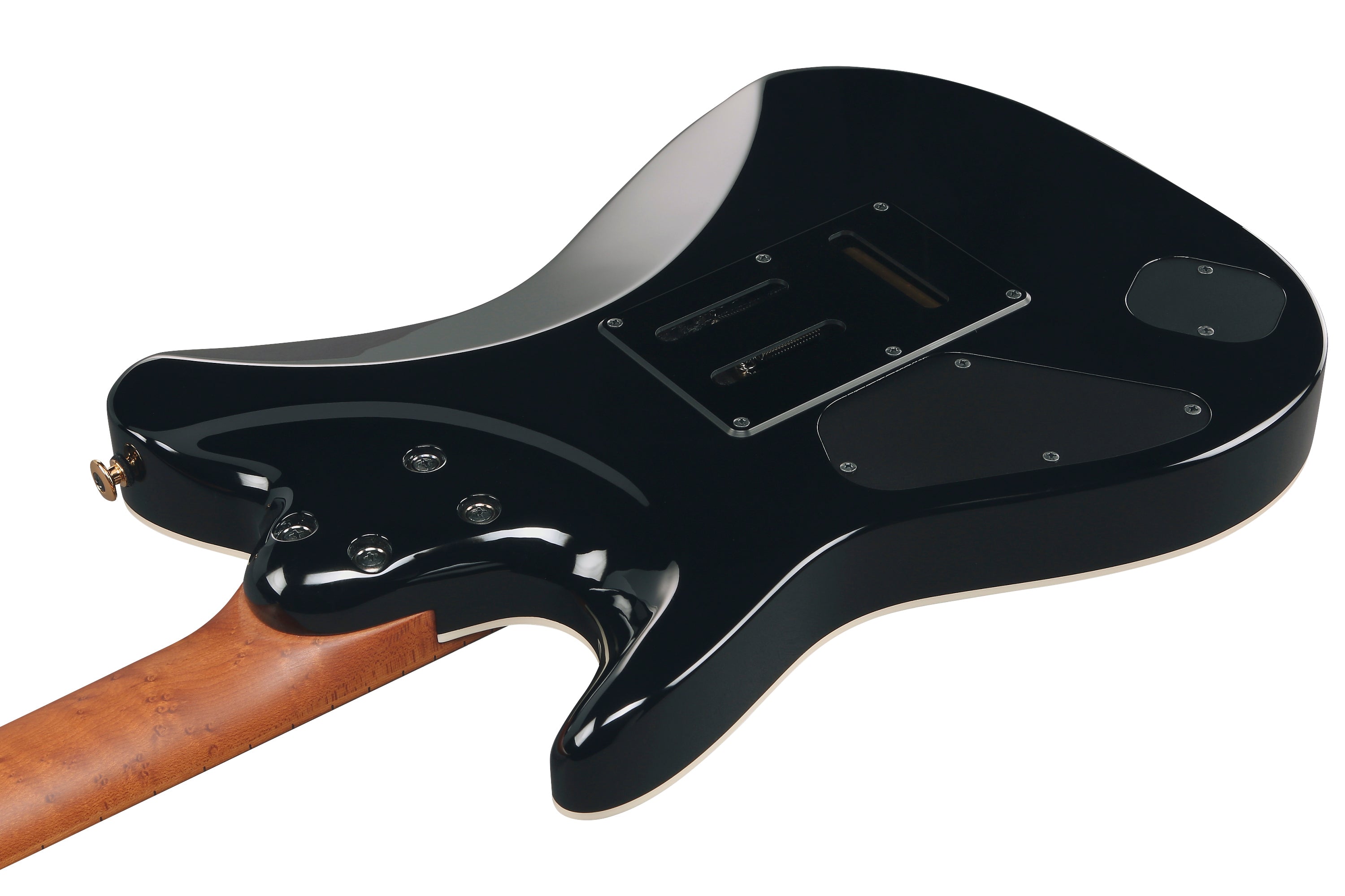 Ibanez Electric Guitar - Lari Basilio Signature 6str Electric Guitar w/Case - Black - LB1BK