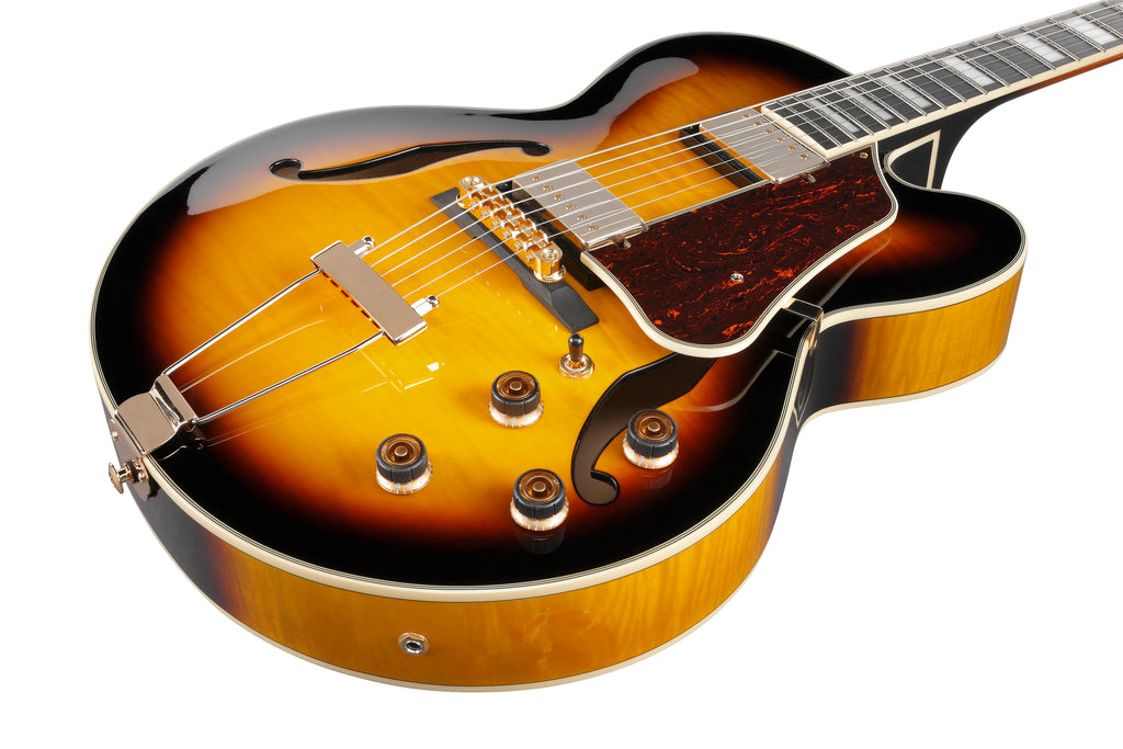 Ibanez Electric Guitar - AF Artcore Expressionist 6str Electric Guitar - Antique Yellow Sunburst - AF95FMAYS