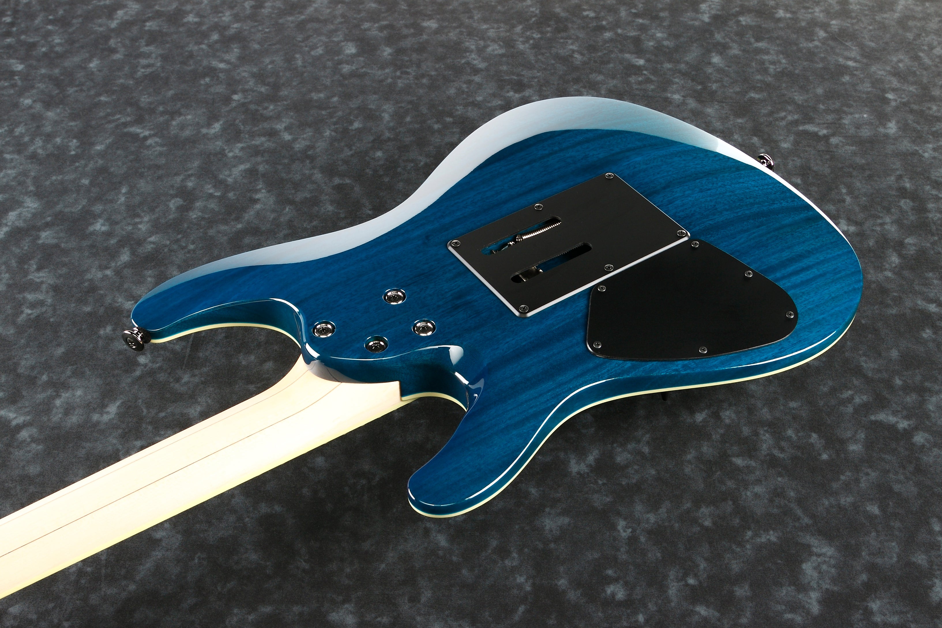 Ibanez Electric Guitar - S Prestige 6str Electric Guitar w/Case - Natural Blue - S6570QNBL
