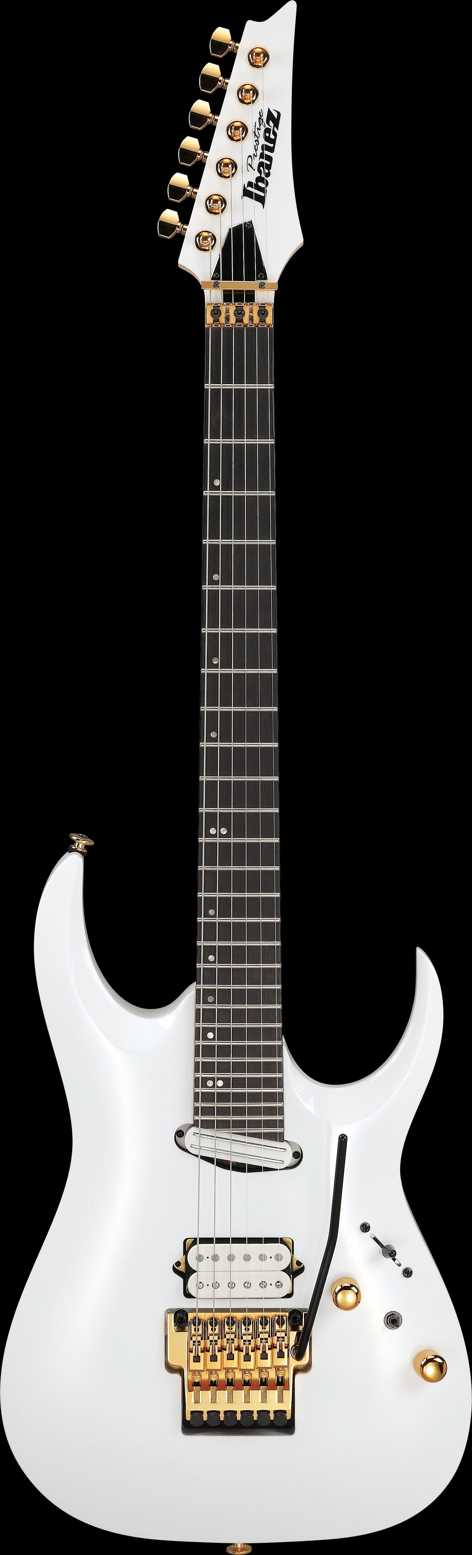 Ibanez Electric Guitar - RGA Prestige 6str Electric Guitar w/Case - White - RGA622XHWH